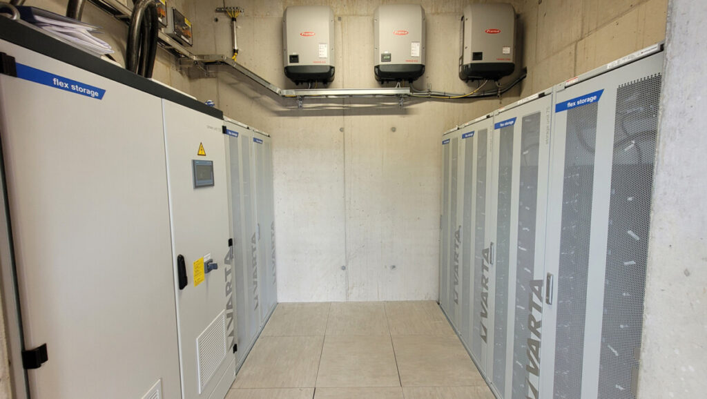 450 kWh Akkuspeicher