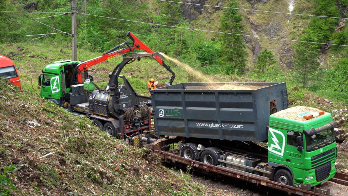 ÖBB-Bauarbeiten zwischen Stainach und Obertraun