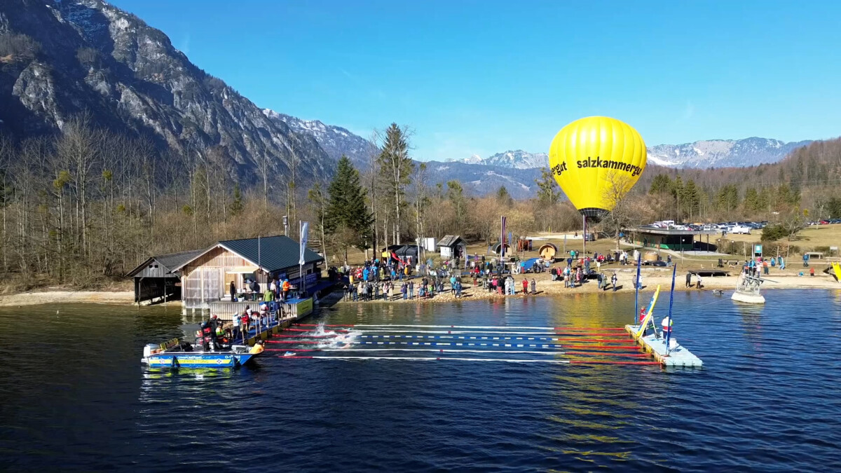 Österr. Eisschwimmmeisterschafen  Bad Goisern