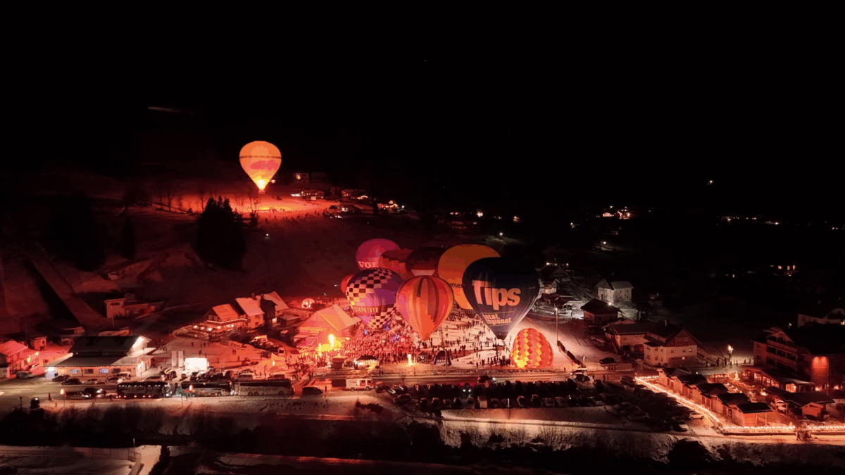 Nacht der Ballone in Gosau