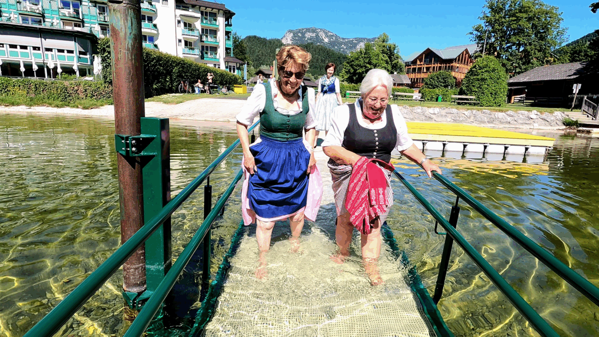 Behindertengerechter Seezugang in Altaussee