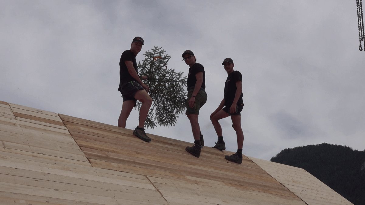 Firstbaum und Gleichenfest